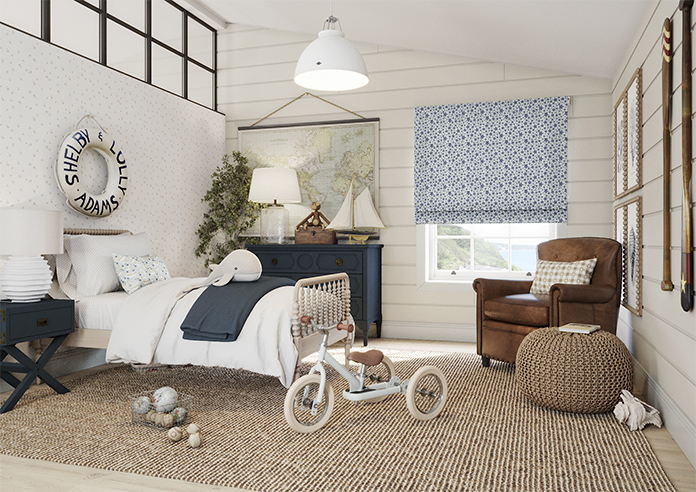 Whaley Great, Star Splash Regatta - Roman Blind - Image 6